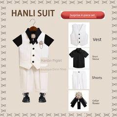 Children's Costume British Handsome Host Suit - SHOWLU FASHION STORE