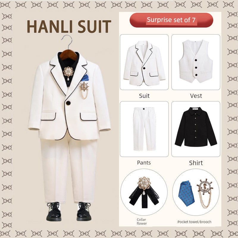 Children's Costume British Handsome Host Suit - SHOWLU FASHION STORE