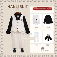 Children's Costume British Handsome Host Suit - SHOWLU FASHION STORE