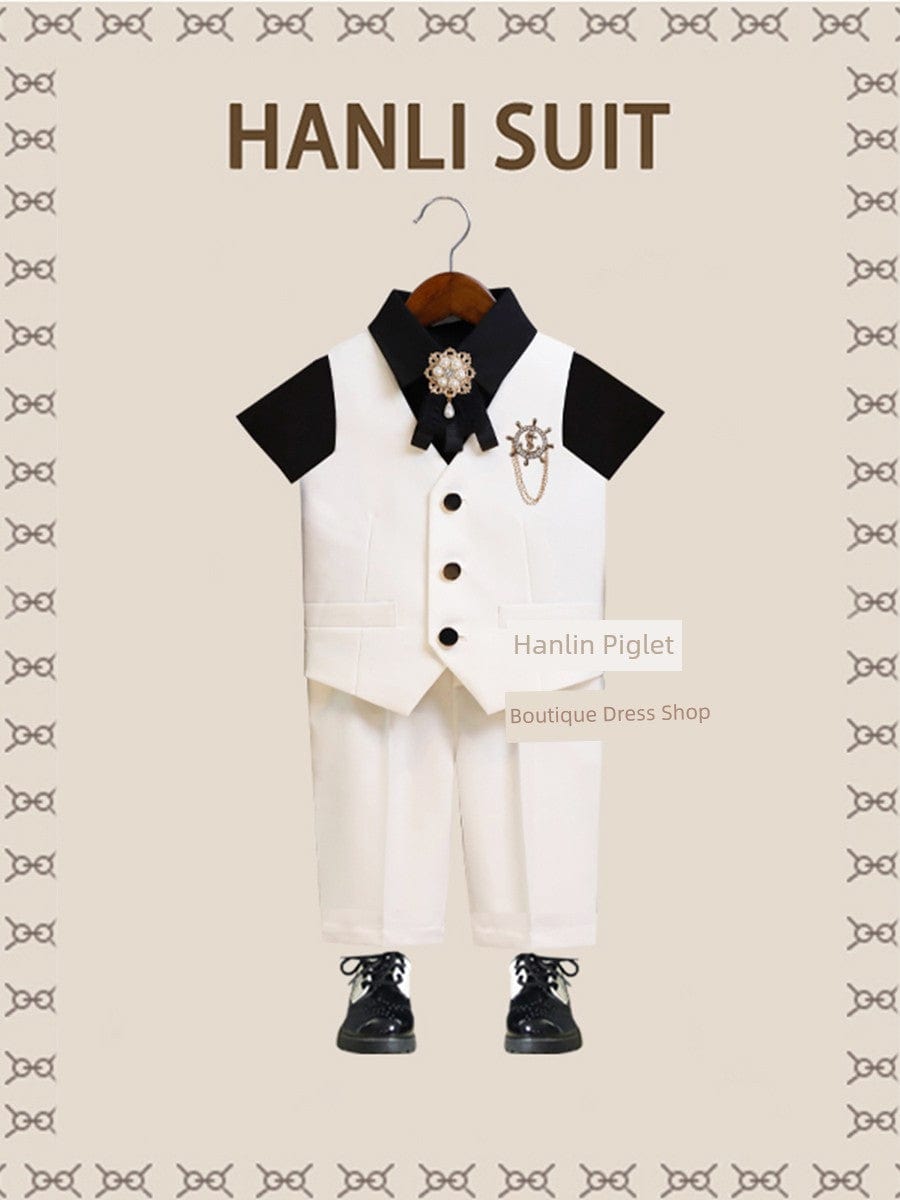 Children's Costume British Handsome Host Suit - SHOWLU FASHION STORE