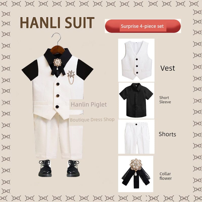 Children's Costume British Handsome Host Suit - SHOWLU FASHION STORE