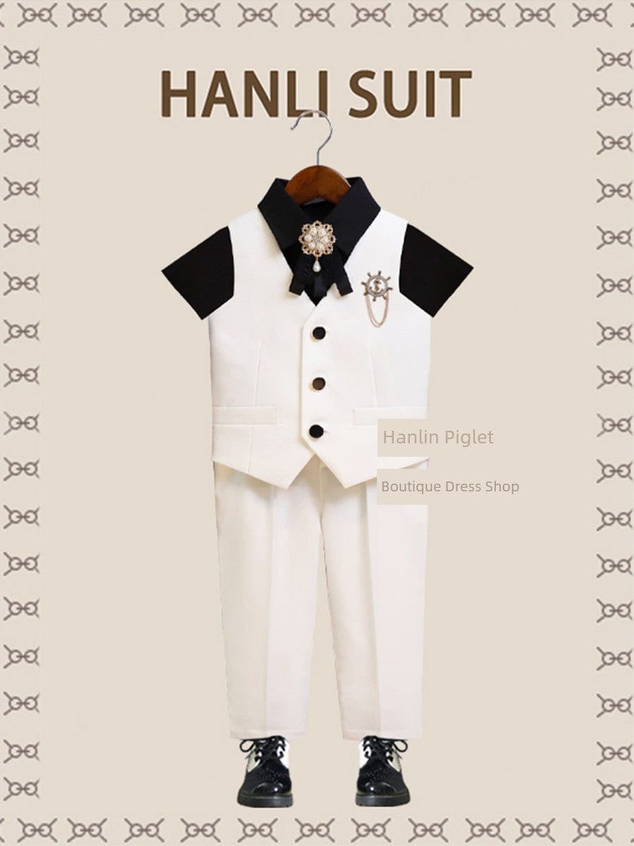 Children's Costume British Handsome Host Suit - SHOWLU FASHION STORE