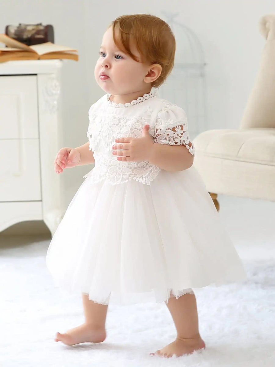 Christening Gowns Baby Christening Dress Birthday Outfit for Baby Girls 3 Months Baby Dress - SHOWLU FASHION STORE