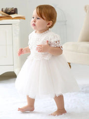 Christening Gowns Baby Christening Dress Birthday Outfit for Baby Girls 3 Months Baby Dress - SHOWLU FASHION STORE