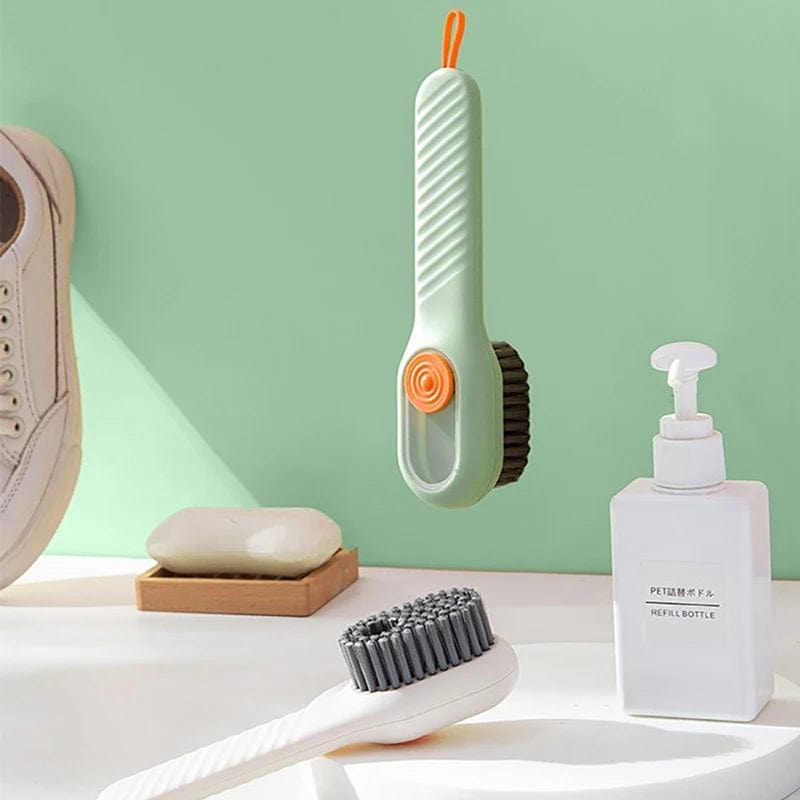 Cleaning Brush Soft Bristled Liquid Shoe Brush Long Handle Brush Clothes Brush Shoe Clothing Board Brush Household Cleaning Tool - SHOWLU FASHION STORE