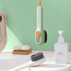 Cleaning Brush Soft Bristled Liquid Shoe Brush Long Handle Brush Clothes Brush Shoe Clothing Board Brush Household Cleaning Tool - SHOWLU FASHION STORE