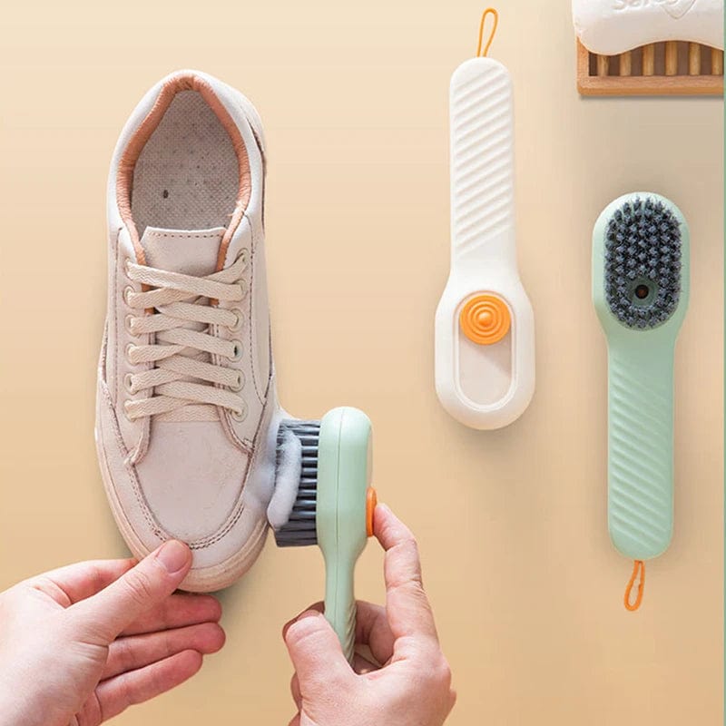 Cleaning Brush Soft Bristled Liquid Shoe Brush Long Handle Brush Clothes Brush Shoe Clothing Board Brush Household Cleaning Tool - SHOWLU FASHION STORE
