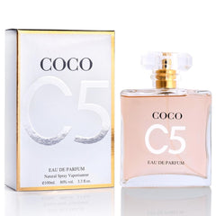 Coco C5 for Women Eau De Parfum - Pure Femininity in a Bottle - Delicate Floral Scents of Jasmine and May Rose - A Fragrance That Will Get You Noticed - Cruelty - Free Perfume Precious Gift for Women - SHOWLU FASHION STORE