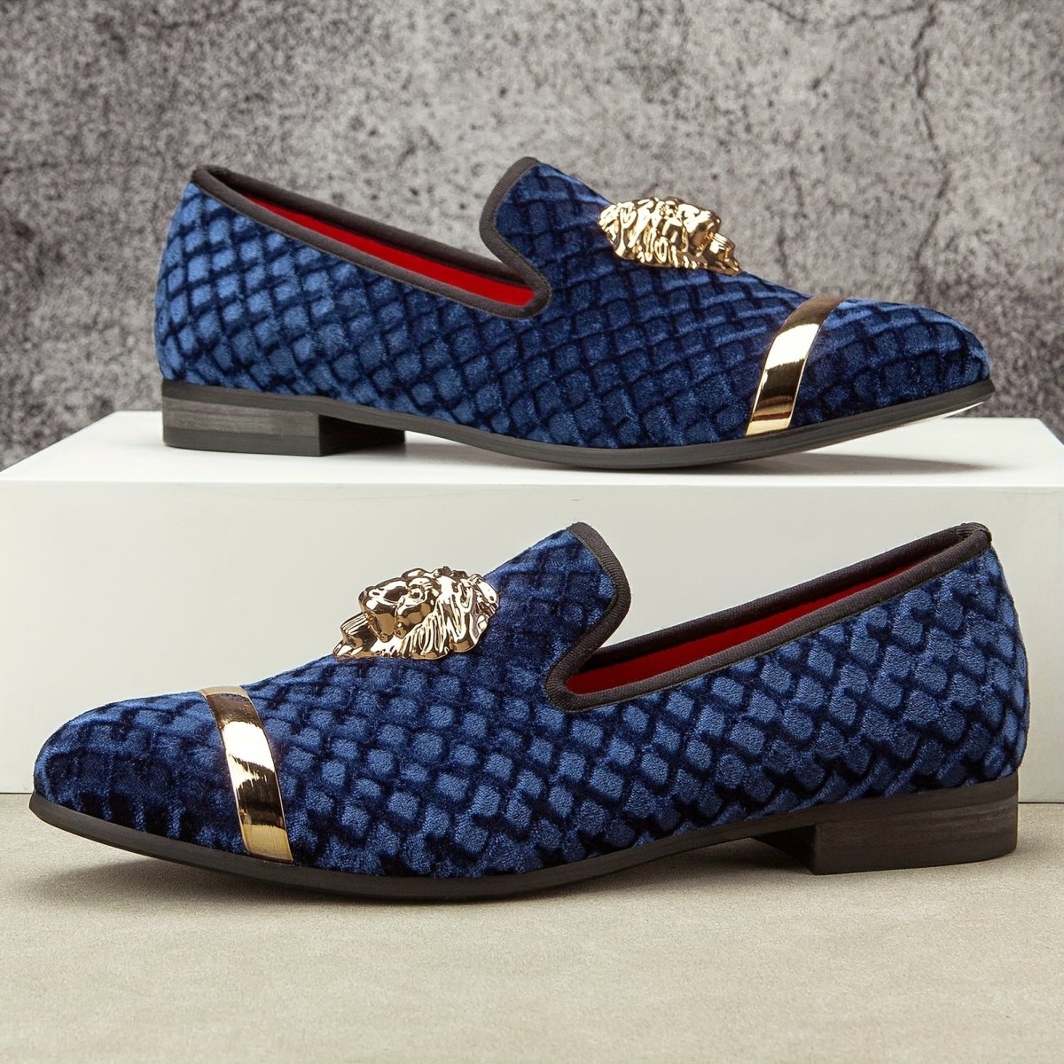 Comfortable Men's Business Loafers, Flat Party Shoes for Easy Wear - SHOWLU FASHION STORE