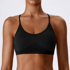 Cross Seamless Brassiere Tight Braces Beauty Back Yoga - SHOWLU FASHION STORE