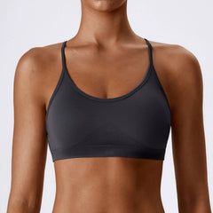 Cross Seamless Brassiere Tight Braces Beauty Back Yoga - SHOWLU FASHION STORE