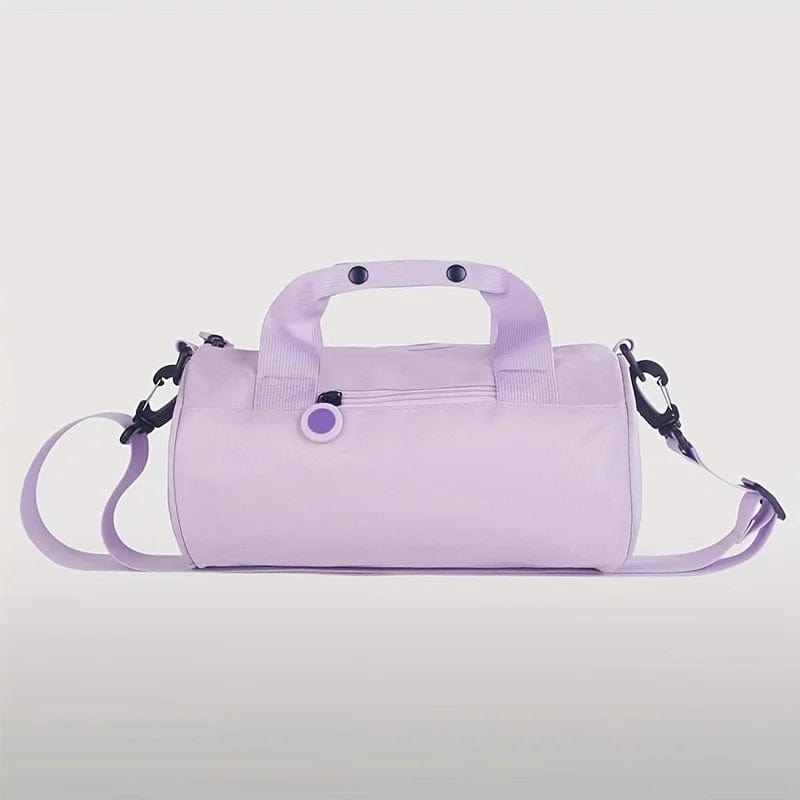 Cylinder leisure bag, shoulder travel bag, Oxford cloth material, for dance, yoga, swimming, fitness, travel - SHOWLU FASHION STORE