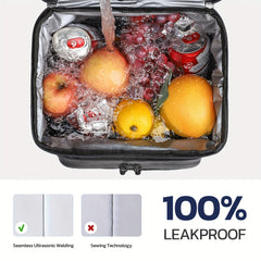 Lunch Box for Men, Insulated Lunch Bag Women/Men, Leakproof Lunch Cooler Bag, Lunch Tote Bag SHOWLU FASHION STORE