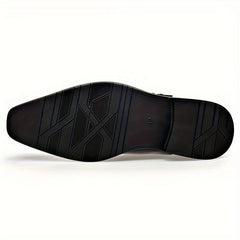 Fashionable Large Size Men'S Casual Shoes with Buckle Design, Beautiful And Elegant, Unique Pattern, Can Be Worn in All Seasons SHOWLU FASHION STORE