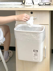 Donha Kitchen Trash Can Hanging Household Living Room Creative Cabinet Door Wall - Mounted Storage Bucket Kitchen Waste Trash Can - SHOWLU FASHION STORE