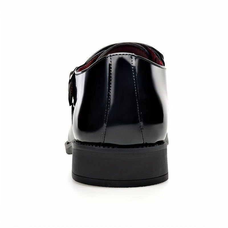 Fashionable Large Size Men'S Casual Shoes with Buckle Design, Beautiful And Elegant, Unique Pattern, Can Be Worn in All Seasons SHOWLU FASHION STORE