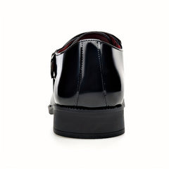 Fashionable Large Size Men'S Casual Shoes with Buckle Design, Beautiful And Elegant, Unique Pattern, Can Be Worn in All Seasons SHOWLU FASHION STORE