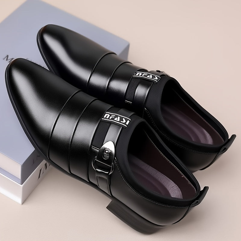 New Korean Version Men's Business Formal Shoes - Large Size Pointed Toe Casual Shoes 2024 SHOWLU FASHION STORE