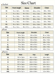 Men Suit 3pcs Slim Fit Business Jacket Vest Pants With Tie Adult Men'S 3pcs Suit Plastic Buttons Men'S Suit One Button Prom Tuxedo Concert Graduation Season Size XS-3XL SHOWLU FASHION STORE