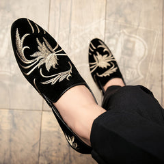 British Nightclub Pointed Toe Business Casual Shoes SHOWLU FASHION STORE