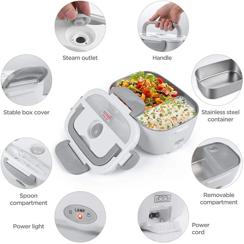 Electric Heating Lunch Box - SHOWLU FASHION STORE