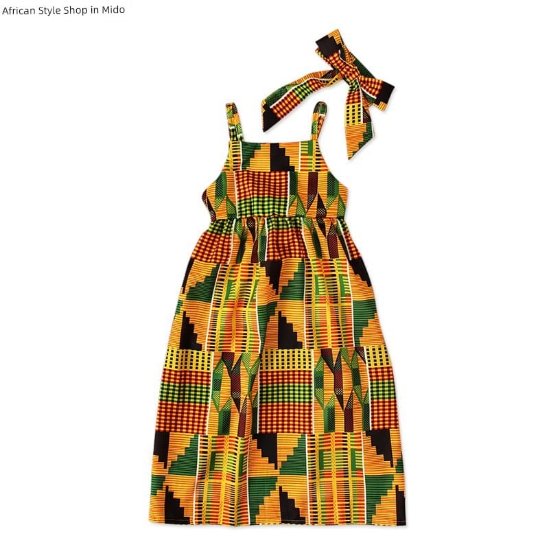 European and American Girls Flying Sleeves Dress - SHOWLU FASHION STORE