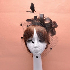 European Retro Party Wedding Women's Dress Hat Headdress - SHOWLU FASHION STORE