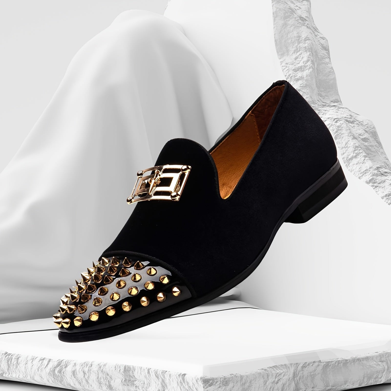 Men's Elegant Wedding Loafers Casual Lightweight Shoes SHOWLU FASHION STORE