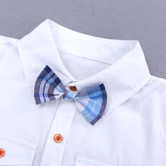 Fashion Baby Boy Clothes Set Summer Children Clothing Boys Outfit Cotton Short Sleeve Shirt+Shorts Kids Clothes 2 - 7 Years - SHOWLU FASHION STORE