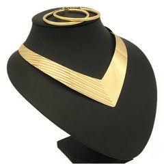 Fashion Exaggerated Punk Alloy Collar - SHOWLU FASHION STORE