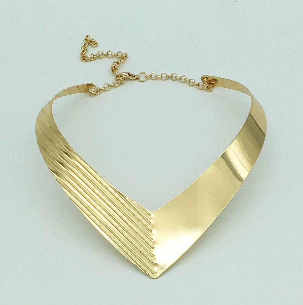 Fashion Exaggerated Punk Alloy Collar - SHOWLU FASHION STORE