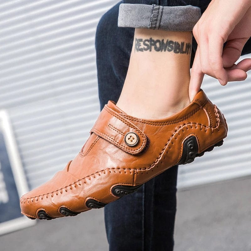 Fashion Moccasins Men Shoes Classic Men's Casual Shoes High Quality Dress Shoes Men Zapatos De Hombre Luxury Brand Mocassin Homm - SHOWLU FASHION STORE