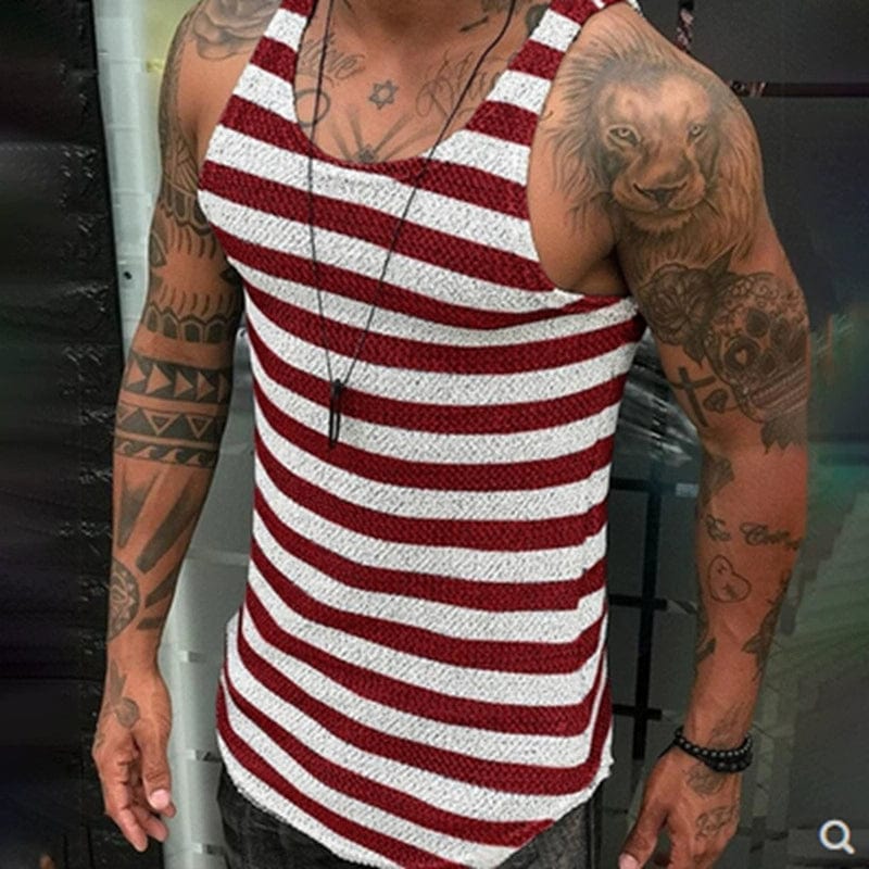 Fashion Summer Sexy Cut Out White Knitted Fabric Vest - SHOWLU FASHION STORE