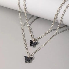Fashion Unique Design Elegant and Exquisite Double - layer Pearl Love Pendant Necklace Women Jewelry Wedding Party Premium Gift - SHOWLU FASHION STORE