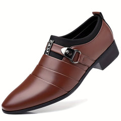 New Korean Version Men's Business Formal Shoes - Large Size Pointed Toe Casual Shoes 2024 SHOWLU FASHION STORE