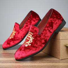 [Casual Loafers ZL02] Casual Loafers ZL02 - Solid Color, Low Top Slip-On Shoes, Comfortable Business Casual Footwear SHOWLU FASHION STORE