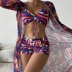 Female Sports Tankini Set - SHOWLU FASHION STORE