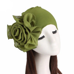 Flower Printed Women Muslim Hat Indian Turban Hair Loss Hat Chemo Cancer Cap Headwear Beanie Skullies Islamic Turban Bonnet New - SHOWLU FASHION STORE