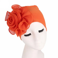 Flower Printed Women Muslim Hat Indian Turban Hair Loss Hat Chemo Cancer Cap Headwear Beanie Skullies Islamic Turban Bonnet New - SHOWLU FASHION STORE