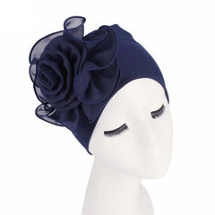 Flower Printed Women Muslim Hat Indian Turban Hair Loss Hat Chemo Cancer Cap Headwear Beanie Skullies Islamic Turban Bonnet New - SHOWLU FASHION STORE