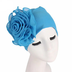 Flower Printed Women Muslim Hat Indian Turban Hair Loss Hat Chemo Cancer Cap Headwear Beanie Skullies Islamic Turban Bonnet New - SHOWLU FASHION STORE