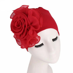 Flower Printed Women Muslim Hat Indian Turban Hair Loss Hat Chemo Cancer Cap Headwear Beanie Skullies Islamic Turban Bonnet New - SHOWLU FASHION STORE