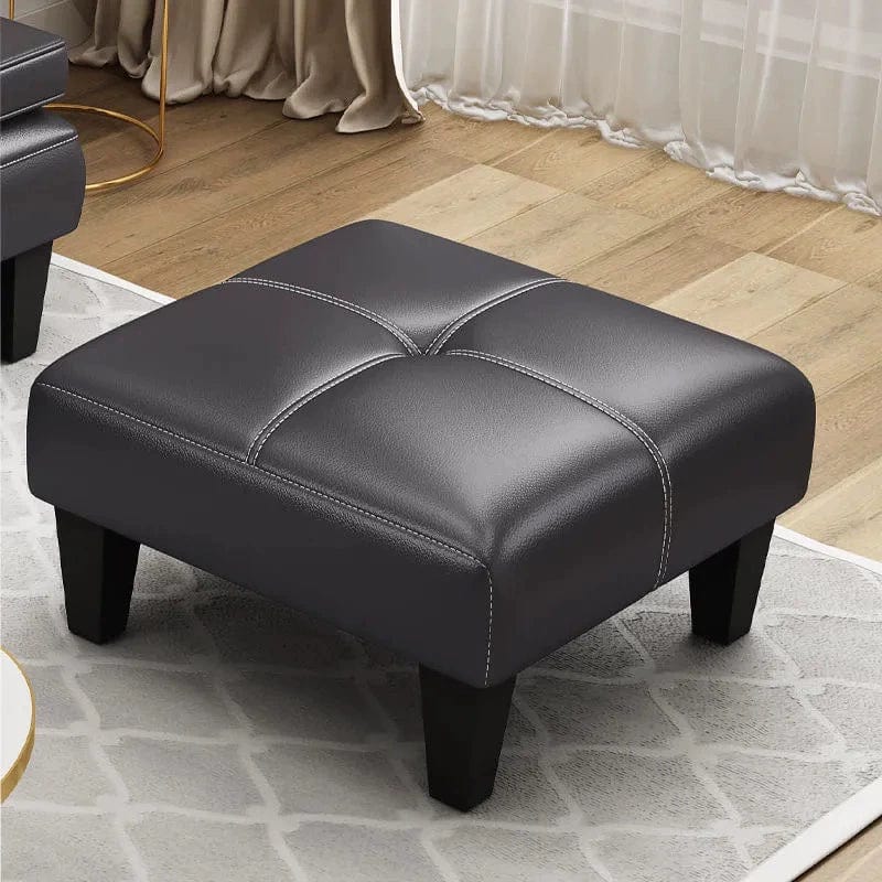 Foldable Leather Sofa Bed Multifunctional Small Apartment Lunch Break Office Simple Sofa Living Room Double Single Sitting and Lying Dual - Use - SHOWLU FASHION STORE