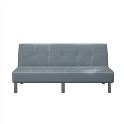 Foldable Leather Sofa Bed Multifunctional Small Apartment Lunch Break Office Simple Sofa Living Room Double Single Sitting and Lying Dual - Use - SHOWLU FASHION STORE