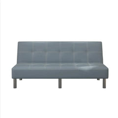 Foldable Leather Sofa Bed Multifunctional Small Apartment Lunch Break Office Simple Sofa Living Room Double Single Sitting and Lying Dual - Use - SHOWLU FASHION STORE