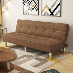 Foldable Leather Sofa Bed Multifunctional Small Apartment Lunch Break Office Simple Sofa Living Room Double Single Sitting and Lying Dual - Use - SHOWLU FASHION STORE
