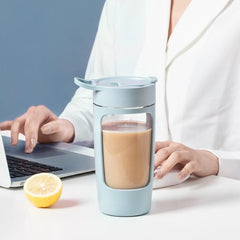 Fully Automatic Mixing Cup Protein Shake Powder Cup Sports Fitness Charging Food Grade Tritan Material Electric Coffee Cup - SHOWLU FASHION STORE