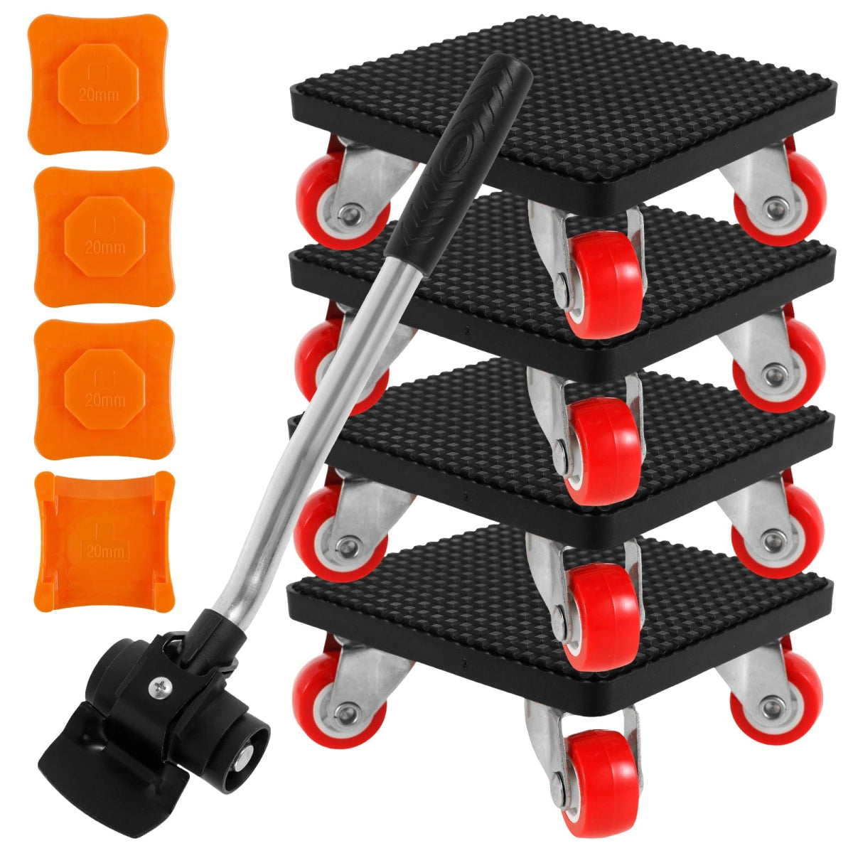 Furniture Lift Mover Tool 880LBS 360° Rotatable Heavy Duty Furniture Mover Labor - Saving Furniture Transport Tool Roller Slider - SHOWLU FASHION STORE
