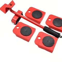 Furniture Mover Tool Set Heavy Stuffs Moving Roller With Bar Furniture Mover Lifter With Wheel Professional Moving Too - SHOWLU FASHION STORE