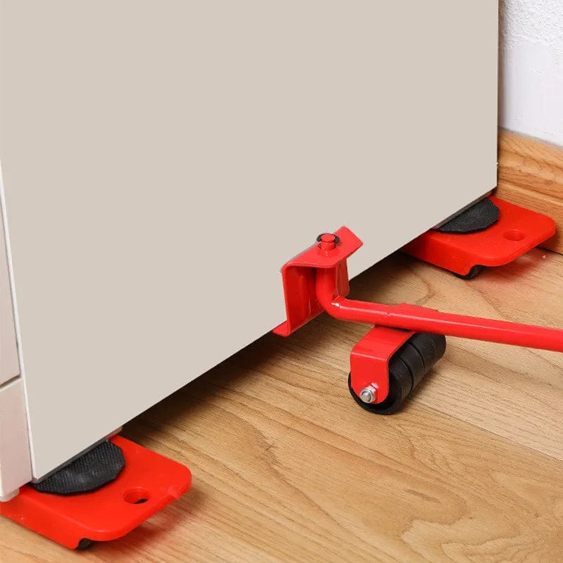 Furniture Moving Transport Roller Set Removal Lifting Moving Tool Set Wheel Bar Mover Moving Heavy Stuffs Device Hand Tool - SHOWLU FASHION STORE